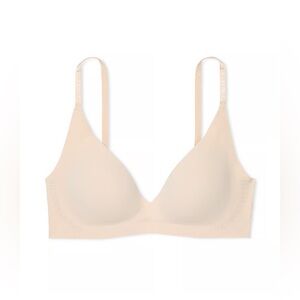 🆕 VICTORIA'S SECRET THE T-SHIRT PUSH-UP WIRELESS COMFORT BRA MARZIPAN L
